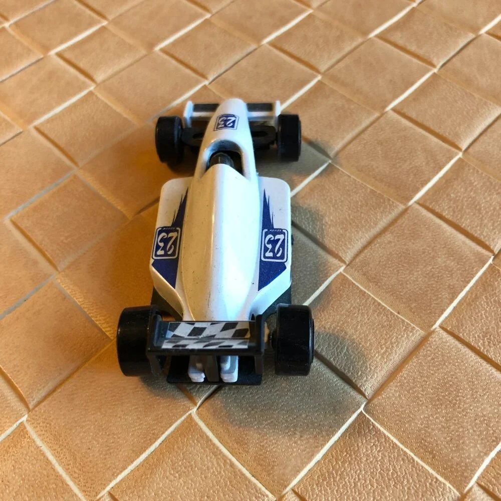 Hot Wheels Formula 1 White Miniature Die-Cast Race Car #23